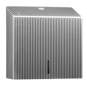Pojemnik na ręczniki składane MERIDA INOX DESIGN MAXI - PINSTRIPE