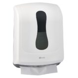 Pojemnik na ręczniki składane MERIDA ONE SLIM, tworzywo ABS, biały