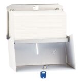 Pojemnik na ręczniki składane MERIDA STELLA WHITE LINE MINI, biały