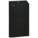 Pojemnik na ręczniki składane MERIDA STELLA SLIM BLACK LINE MEGA, czarny