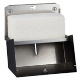 Pojemnik na ręczniki składane MERIDA STELLA BLACK LINE MINI, czarny