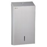 Pojemnik na ręczniki składane MERIDA STELLA SLIM MEGA, stal matowa