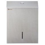 Pojemnik na ręczniki składane MERIDA STELLA SLIM MAXI, stal matowa