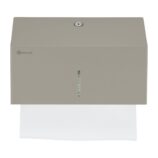 Pojemnik na ręczniki składane MERIDA STELLA STONE GREY LINE MINI, szary kamienny