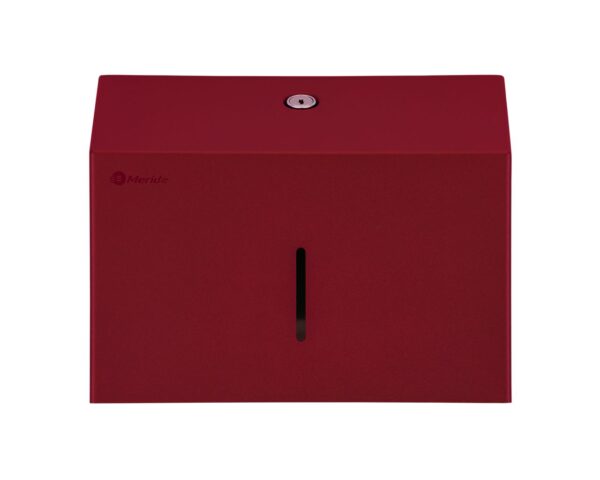 Pojemnik na ręczniki składane MERIDA STELLA SLIM RED LINE MINI, czerwony Pojemnik na ręczniki składane MERIDA STELLA SLIM RED LINE MINI, czerwony