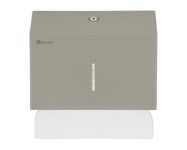 Pojemnik na ręczniki składane MERIDA STELLA SLIM STONE GREY LINE MINI, szary kamienny Pojemnik na ręczniki składane MERIDA STELLA SLIM STONE GREY LINE MINI, szary kamienny