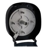 Pojemnik na cztery rolki papieru toaletowego bez gilzy MERIDA ONE, tworzywo ABS, czarny