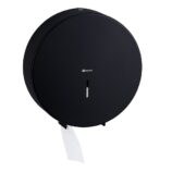Pojemnik na papier toaletowy MERIDA STELLA BLACK LINE MEGA, średnica papieru do 28 cm, czarny