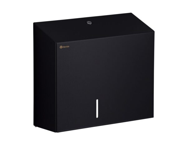 Pojemnik na papier toaletowy MERIDA STELLA BLACK LINE MAXI, średnica papieru do 23 cm, czarny Pojemnik na papier toaletowy MERIDA STELLA BLACK LINE MAXI, średnica papieru do 23 cm, czarny