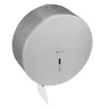 Pojemnik na papier toaletowy MERIDA STELLA MAXI, średnica papieru do 23 cm, stal matowa