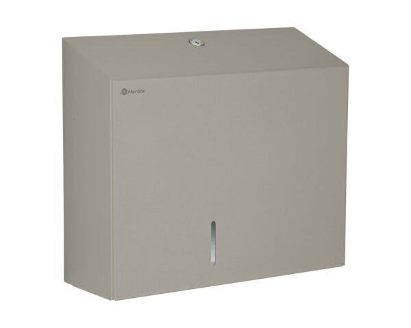 Pojemnik na papier toaletowy MERIDA STELLA STONE GREY LINE MAXI, średnica papieru do 23 cm, szary kamienny Pojemnik na papier toaletowy MERIDA STELLA STONE GREY LINE MAXI, średnica papieru do 23 cm, szary kamienny