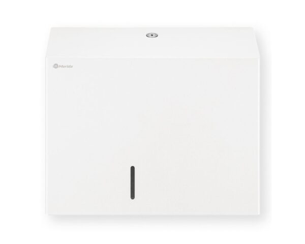 Pojemnik na papier toaletowy MERIDA STELLA WHITE LINE MAXI, średnica papieru do 23 cm, biały Pojemnik na papier toaletowy MERIDA STELLA WHITE LINE MAXI, średnica papieru do 23 cm, biały