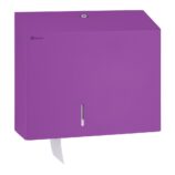 Pojemnik na papier toaletowy MERIDA STELLA VIOLET LINE MAXI, średnica papieru do 23 cm, fioletowy