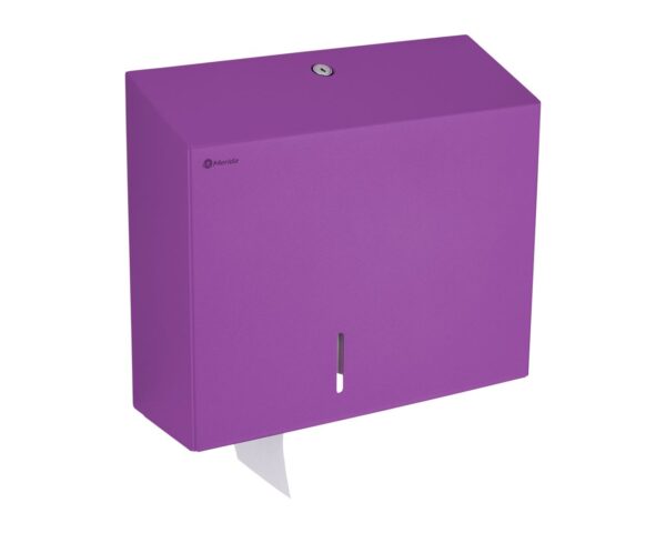 Pojemnik na papier toaletowy MERIDA STELLA VIOLET LINE MAXI, średnica papieru do 23 cm, fioletowy Pojemnik na papier toaletowy MERIDA STELLA VIOLET LINE MAXI, średnica papieru do 23 cm, fioletowy