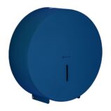 Pojemnik na papier toaletowy MERIDA STELLA BLUE LINE MAXI, średnica papieru do 23 cm, niebieski
