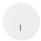 Pojemnik na papier toaletowy MERIDA STELLA WHITE LINE MAXI, średnica papieru do 23 cm, biały