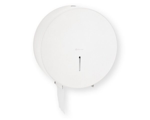 Pojemnik na papier toaletowy MERIDA STELLA WHITE LINE MAXI, średnica papieru do 23 cm, biały Pojemnik na papier toaletowy MERIDA STELLA WHITE LINE MAXI, średnica papieru do 23 cm, biały