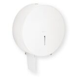 Pojemnik na papier toaletowy MERIDA STELLA WHITE LINE MAXI, średnica papieru do 23 cm, biały