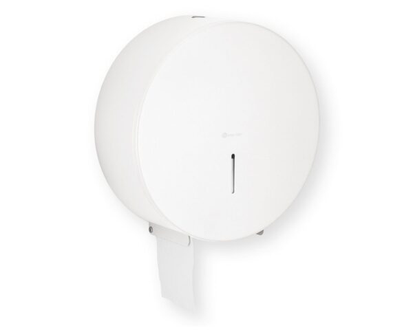 Pojemnik na papier toaletowy MERIDA STELLA WHITE LINE MAXI, średnica papieru do 23 cm, biały Pojemnik na papier toaletowy MERIDA STELLA WHITE LINE MAXI, średnica papieru do 23 cm, biały