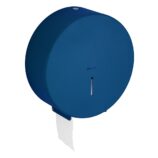 Pojemnik na papier toaletowy MERIDA STELLA BLUE LINE MAXI, średnica papieru do 23 cm, niebieski