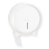Pojemnik na papier toaletowy MERIDA STELLA WHITE LINE MINI, średnica papieru do 19 cm, biały