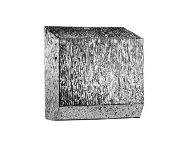 Mechaniczny podajnik ręczników papierowych w rolach MERIDA INOX DESIGN MAXI - ICICLE