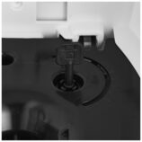 Pojemnik na ręczniki w rolach w systemie listkowym MERIDA ONE CENTER PULL, tworzywo ABS, biały