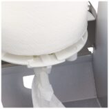 Pojemnik na ręczniki papierowe w rolach MERIDA STELLA WHITE LINE MAXI, biały