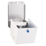 Pojemnik na ręczniki papierowe w rolach MERIDA STELLA WHITE LINE MAXI, biały