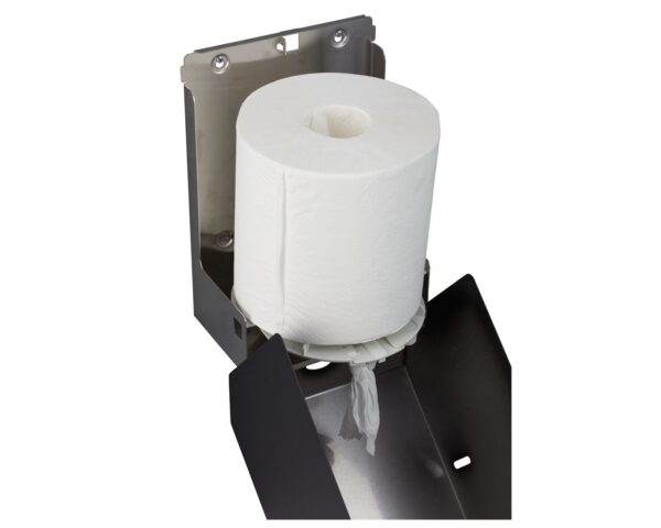 Pojemnik na ręczniki papierowe w rolach MERIDA STELLA BLACK LINE MAXI, czarny Pojemnik na ręczniki papierowe w rolach MERIDA STELLA BLACK LINE MAXI, czarny