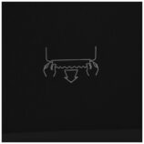 Mechaniczny podajnik ręczników papierowych w rolach MERIDA STELLA BLACK LINE, czarny