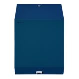 Pojemnik na ręczniki papierowe w rolach MERIDA STELLA BLUE LINE MAXI, niebieski