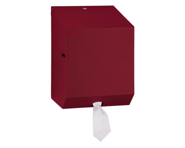 Pojemnik na ręczniki papierowe w rolach MERIDA STELLA RED LINE MAXI, czerwony Pojemnik na ręczniki papierowe w rolach MERIDA STELLA RED LINE MAXI, czerwony