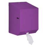 Pojemnik na ręczniki papierowe w rolach MERIDA STELLA VIOLET LINE MAXI, fioletowy