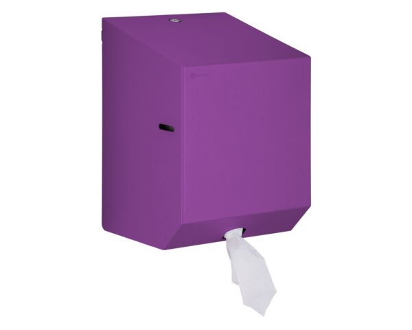 Pojemnik na ręczniki papierowe w rolach MERIDA STELLA VIOLET LINE MAXI, fioletowy Pojemnik na ręczniki papierowe w rolach MERIDA STELLA VIOLET LINE MAXI, fioletowy