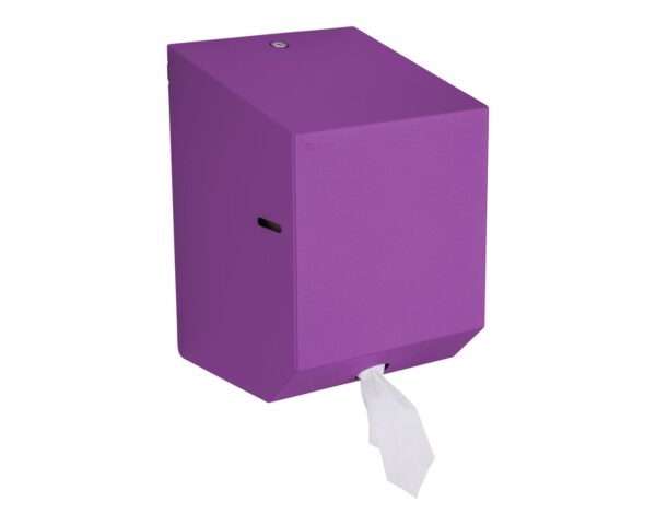 Pojemnik na ręczniki papierowe w rolach MERIDA STELLA VIOLET LINE MAXI, fioletowy Pojemnik na ręczniki papierowe w rolach MERIDA STELLA VIOLET LINE MAXI, fioletowy