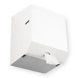 Pojemnik na ręczniki papierowe w rolach MERIDA STELLA WHITE LINE MAXI, biały