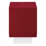 Mechaniczny podajnik ręczników papierowych w rolach MERIDA STELLA RED LINE, czerwony