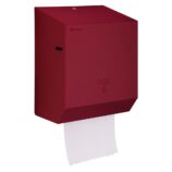 Automatyczny bezdotykowy podajnik ręczników papierowych w rolach MERIDA STELLA RED LINE AUTOMATIC MAXI, czerwony