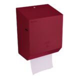 Automatyczny bezdotykowy podajnik ręczników papierowych w rolach MERIDA STELLA RED LINE AUTOMATIC MAXI, czerwony