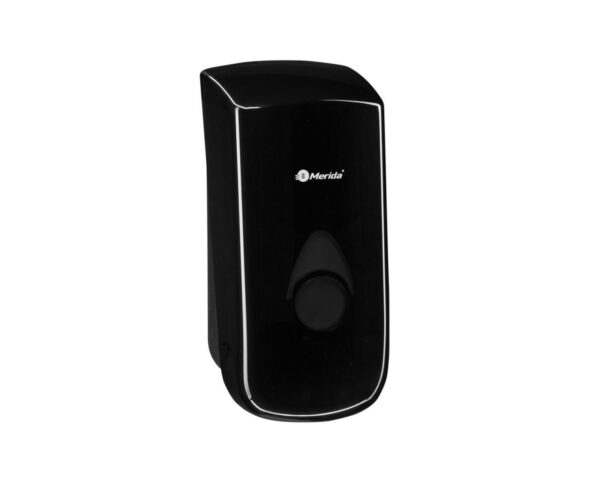 Dozownik mydła w płynie MERIDA COMO, pojemność zbiornika 800 ml, z tworzywo ABS, czarny