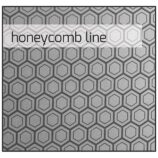 Dozownik mydła w pianie na jednorazowe wkłady z pompką spieniającą MERIDA INOX DESIGN MAXI - HONEYCOMB