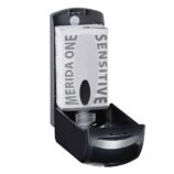 Dozownik mydła w pianie MERIDA ONE na jednorazowe wkłady 700 g, tworzywo ABS, czarny