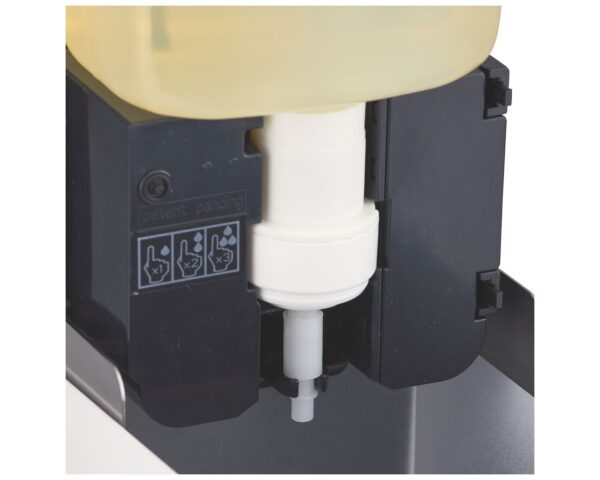 Bezdotykowy automatyczny dozownik mydła w pianie, MERIDA STELLA WHITE LINE AUTOMATIC na jednorazowe wkłady 1000 g, biały Bezdotykowy automatyczny dozownik mydła w pianie, MERIDA STELLA WHITE LINE AUTOMATIC na jednorazowe wkłady 1000 g, biały