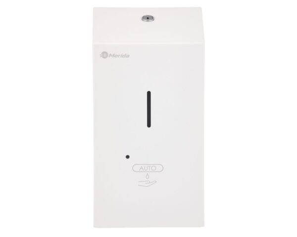 Bezdotykowy automatyczny dozownik mydła w pianie, MERIDA STELLA WHITE LINE AUTOMATIC na jednorazowe wkłady 1000 g, biały Bezdotykowy automatyczny dozownik mydła w pianie, MERIDA STELLA WHITE LINE AUTOMATIC na jednorazowe wkłady 1000 g, biały