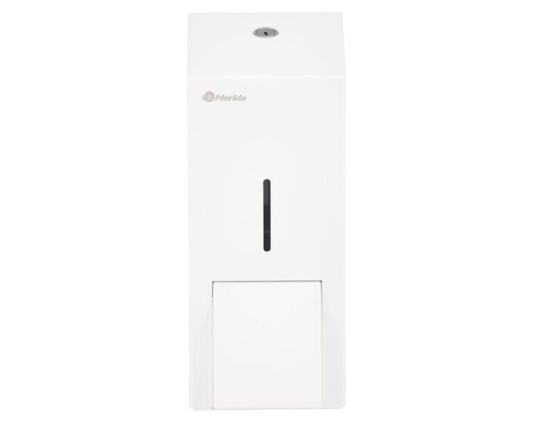 Dozownik mydła w pianie MERIDA STELLA WHITE LINE MAXI na jednorazowe wkłady 700 g, biały Dozownik mydła w pianie MERIDA STELLA WHITE LINE MAXI na jednorazowe wkłady 700 g, biały