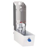 Bezdotykowy automatyczny dozownik mydła w pianie MERIDA STELLA AUTOMATIC SLIM WHITE LINE na jednorazowe wkłady 800 ml, biały