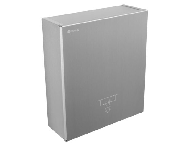 Podszafkowy pojemnik na ręczniki składane MERIDA STELLA SLIM MAXI, stal matowa Podszafkowy pojemnik na ręczniki składane MERIDA STELLA SLIM MAXI, stal matowa