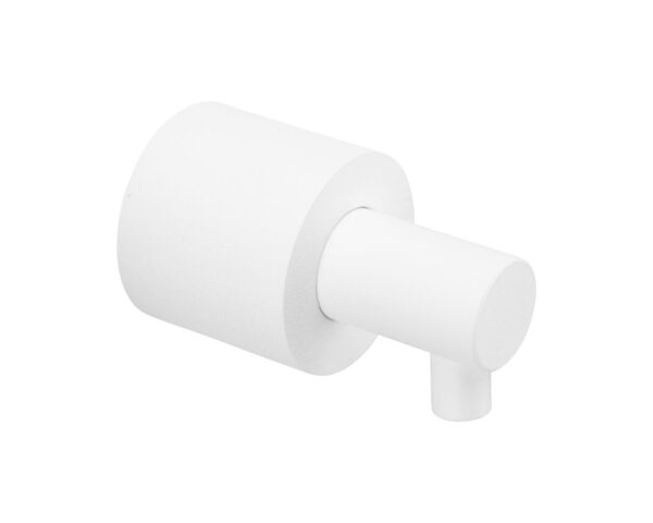 Dozownik mydła w płynie ścienny WALEC, biały