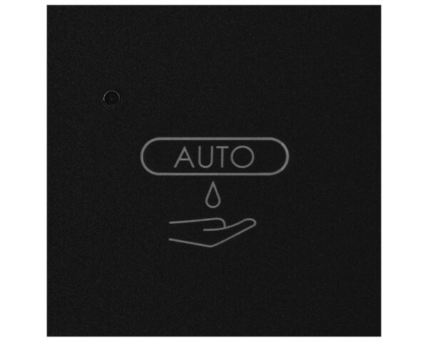 Bezdotykowy automatyczny dozownik mydła w pianie MERIDA STELLA AUTOMATIC BLACK LINE na jednorazowe wkłady 1000 g, czarny Bezdotykowy automatyczny dozownik mydła w pianie MERIDA STELLA AUTOMATIC BLACK LINE na jednorazowe wkłady 1000 g, czarny